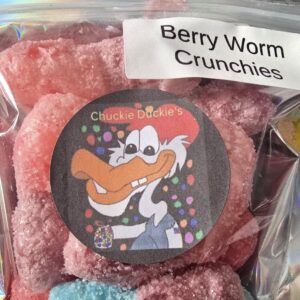 Berry Worm Crunchies