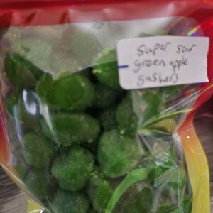Super Sour Green Apple Gushies